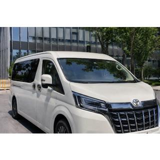 Barres longitudinales de toit intégrées grises OEM (2019-, short, aluminium) Toyota HiAce photo 2
