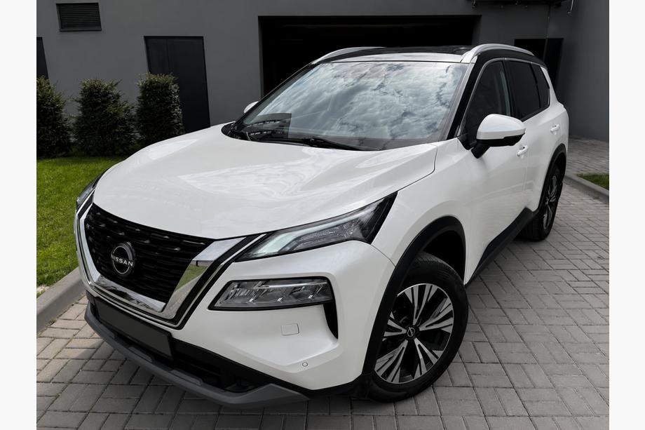 Nissan X-trail T33/Rogue 2022- Rails de toit intégrés OEM, gris (Aluminium) Image