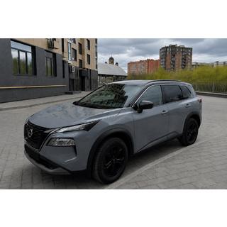 Rails de toit intégrés noirs OEM (plastique ABS) Nissan X-trail T33/Rogue 2022- photo 1