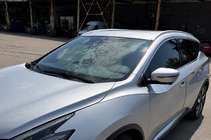 Nissan Murano 2014- Rails de toit OEM gris (plastique ABS, montage par collage) photo 3