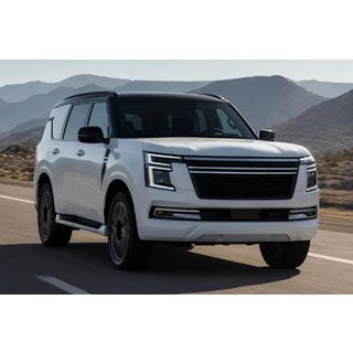 Barres longitudinales de toit intégrées noires OEM (Aluminium) Nissan Patrol Y63 2025- photo 3