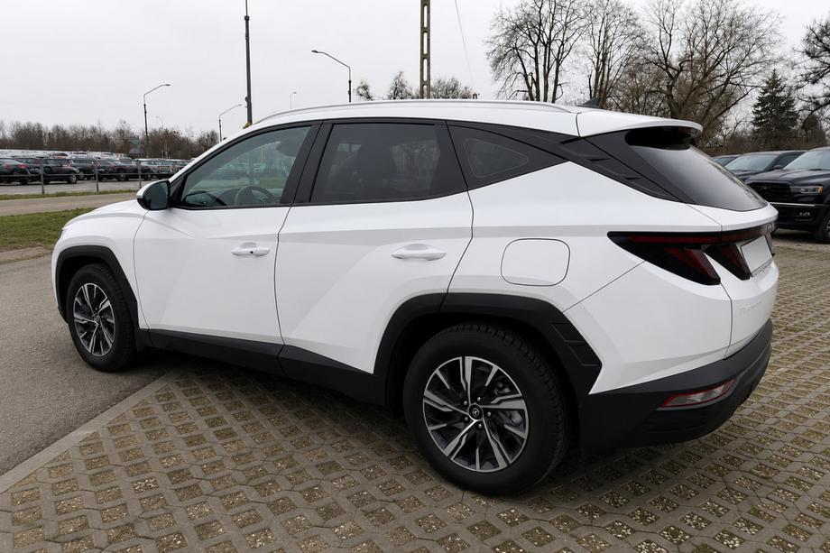 Hyundai Tucson NX4 2021- Rails de toit integres gris OEM (Long, aluminium, montage par collage) Image