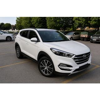 Rails de toit intégrés noirs OEM (plastique ABS, pose avec colle) Hyundai Tucson TL 2016-2021 photo 2