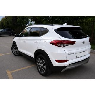 Rails de toit intégrés noirs OEM (plastique ABS, pose avec colle) Hyundai Tucson TL 2016-2021 photo 3