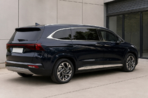 Hyundai Custo 2021– Barres de toit intégrées grises OEM (plastique ABS, montage par collage) photo 2