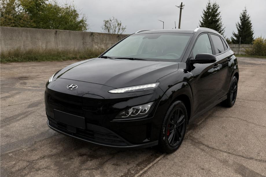 Hyundai Kona 2017-2023 Barres longitudinales de toit OEM grises (Aluminium, montage par collage) Photo 1