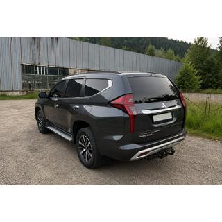 Barres longitudinales de toit integrées noires OEM (2019-, Aluminium) Mitsubishi Pajero Sport 2015- photo 3