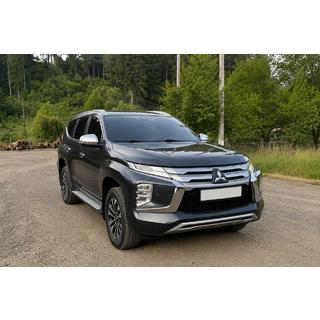 Barres longitudinales de toit intégrées grises OEM (2019-, Aluminium) Mitsubishi Pajero Sport 2015- photo 3