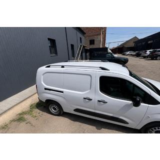 Barres de toit longitudinales chromées (design turc) Citroen Berlingo/Multispace 2018- photo 1