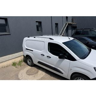 Barres de toit longitudinales chromées (design turc) Citroen Berlingo/Multispace 2018- photo 3