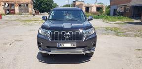 Toyota Land Cruiser Prado 150 2009-2023 Protection Avant ST014 (Inox) photo 7