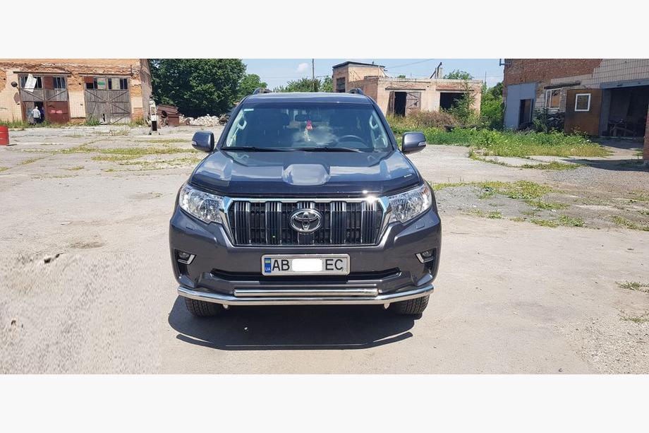 Toyota Land Cruiser Prado 150 2009-2023 Protection Avant ST014 (Inox) 60/42 mm Photo 7