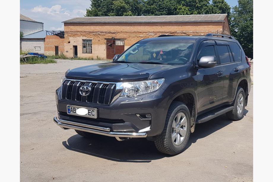 Toyota Land Cruiser Prado 150 2009-2023 Protection Avant ST014 (Inox) 60/42 mm Photo 10