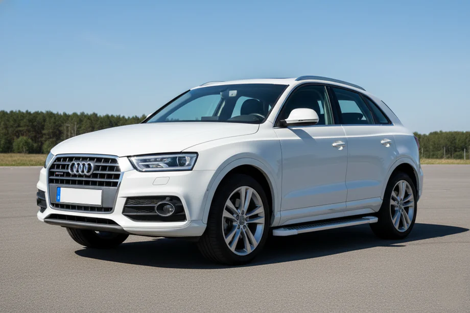 Audi Q3 2011-2019 Marchepieds Latéraux Allmond White (2 pcs, Aluminium) Image