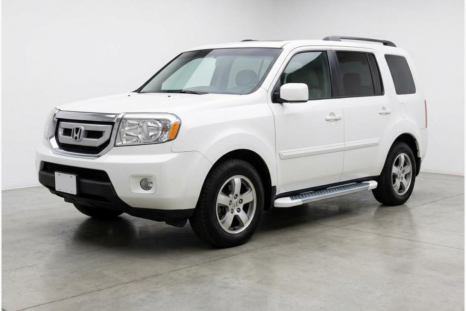 Honda Pilot 2008-2015 Marchepieds Latéraux Allmond White (2 pcs, Aluminium) Image
