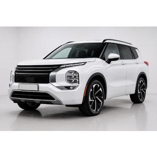 Barres longitudinales de toit intégrées noires OEM (Aluminium) Mitsubishi Outlander 2021- photo 2