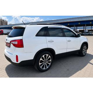 Barres longitudinales de toit OEM grises (Aluminium, montage par collage) Kia Sorento II XM 2009-2014 photo 2