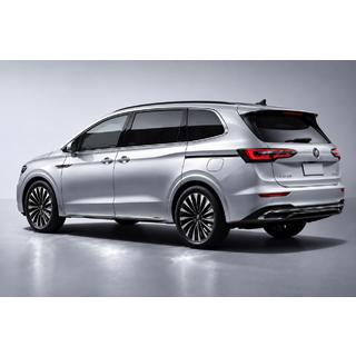 Barres longitudinales de toit intégrées noires OEM (Aluminium, montage par collage) Volkswagen Viloran 2020– photo 1