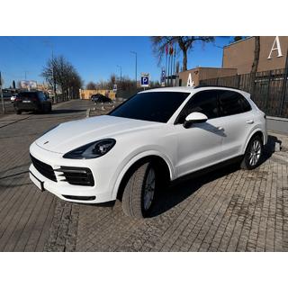 Barres longitudinales de toit intégrées noires OEM (Aluminium, montage par collage) Porsche Cayenne 2018- photo 1