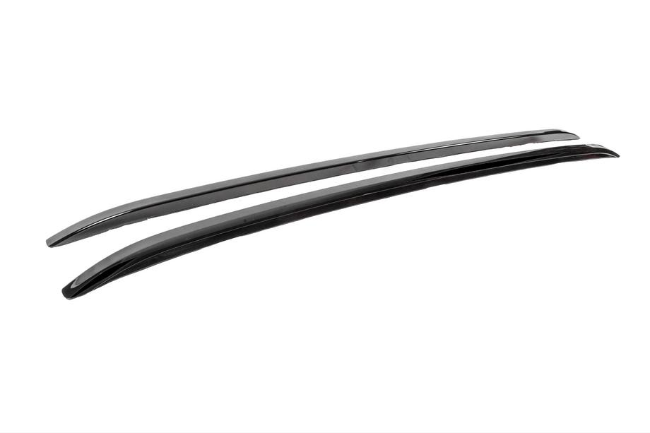 Porsche Cayenne 2018- Rails de toit intégrés noirs OEM (aluminium, pose avec ruban adhésif double face) Photo 5