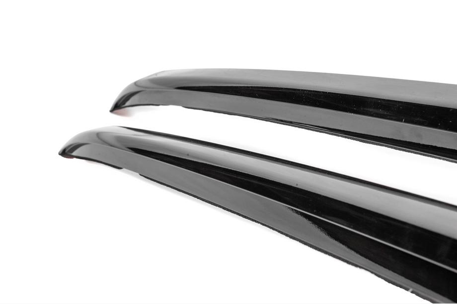 Porsche Cayenne 2018- Rails de toit intégrés noirs OEM (aluminium, pose avec ruban adhésif double face) Photo 10