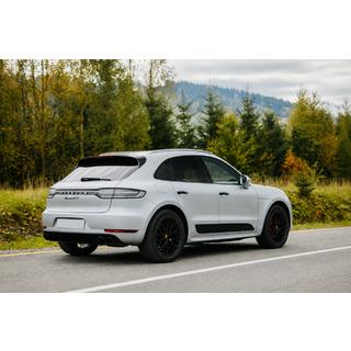 Barres longitudinales de toit intégrées noires OEM (Aluminium, montage par collage) Porsche Macan 2014-2024 photo 1