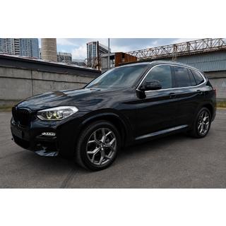 Barres longitudinales de toit integrees chromees OEM (Aluminium, pose par collage) BMW X3 G01 2018- photo 1