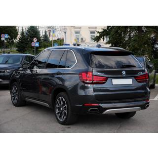 Barres longitudinales de toit OEM intégrées chromées (Aluminium) BMW X5 F15 2013-2018 photo 2