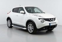 Nissan Juke 2010-2019 Marchepieds Latéraux Allmond White (2 pcs, Aluminium) photo 1