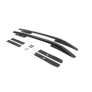 Barres de toit longitudinales OEM noires (aluminium, montage boulonné) Mitsubishi L200 2015-2024 photo 2