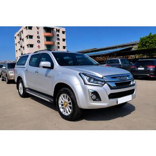Rails de toit OEM noirs (plastique ABS, montage par collage) Isuzu D-Max 2011-2019