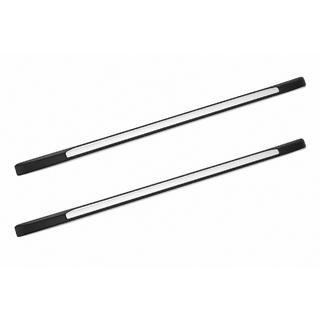 Rails de toit OEM gris (plastique ABS, montage par collage) Toyota Hilux 2015-