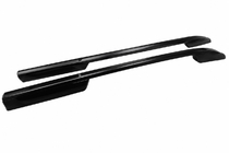 Volkswagen Amarok 2022- Barres longitudinales de toit noires OEM (Aluminium) photo 1