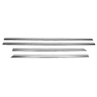 Déstockage Enjoliveurs de baguettes de porte (4 pcs, acier inoxydable) photo 1
