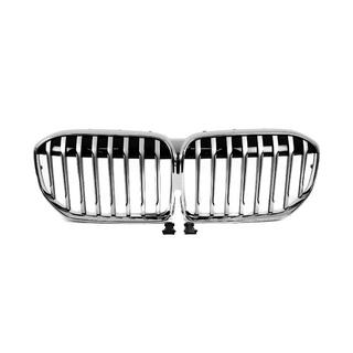 Grilles de calandre type haricots 1 barre (2019-2022, Chrome) photo 1