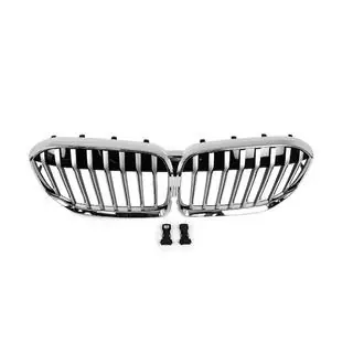 Grilles de calandre type haricots 1 barre (2019-2022, Chrome) photo 2