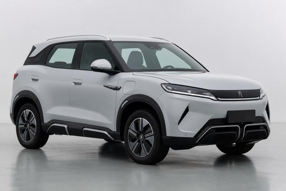 BYD Atto 2/Yuan Up 2024– Rails de toit intégrés OEM, gris (Aluminium) Image