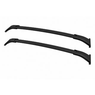 Barres de toit transversales noires pour rails de toit OEM (Aluminium) Chevrolet Tahoe 2014-2019