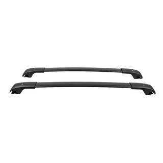 Barres de toit transversales noires pour rails de toit OEM (Aluminium) Jeep Renegade 2014- photo 1