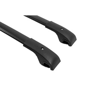 Barres de toit transversales noires pour rails de toit OEM (Aluminium) Jeep Renegade 2014- photo 4