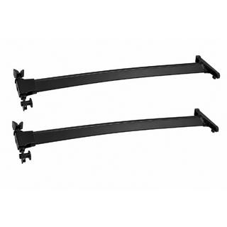 Barres de toit transversales noires pour rails de toit OEM (Aluminium) Subaru Ascent 2018-