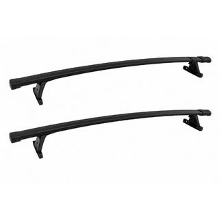 Barres de toit transversales noires pour rails de toit intégrés OEM (Aluminium)