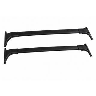 Barres de toit transversales noires pour rails de toit intégrés OEM (Aluminium)