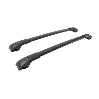 Barres de toit transversales noires pour rails de toit OEM (Aluminium) Volkswagen Atlas (Terramont) 2016- photo 3