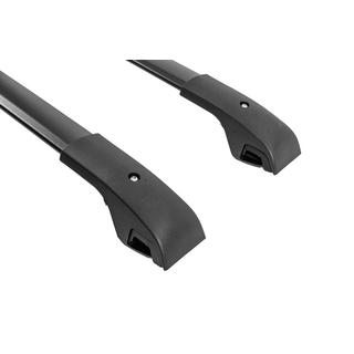 Barres de toit transversales noires pour rails de toit OEM (Aluminium) Volkswagen Atlas (Terramont) 2016- photo 4