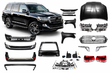 Ce qui est inclus (et non inclus) dans le kit restylage Toyota LC200 photo 1