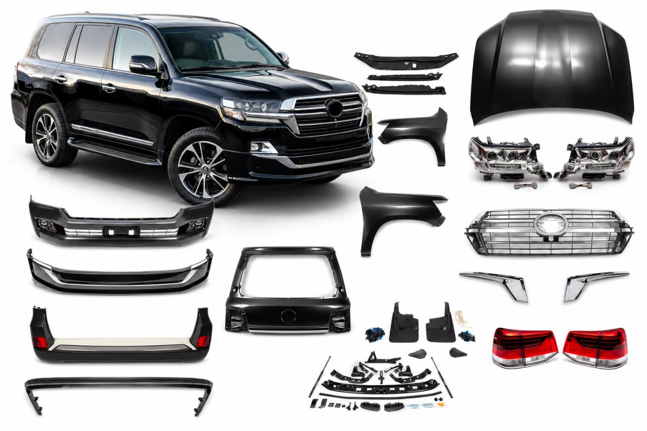Ce qui est inclus (et non inclus) dans le kit restylage Toyota LC200