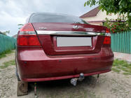 Chevrolet Aveo T250 2005-2011 Baguette Arriere Inox photo 1