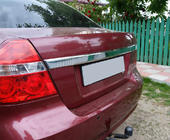 Chevrolet Aveo T250 2005-2011 Baguette Arriere Inox photo 2