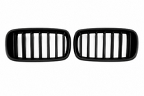 BMW X6 F16 2014-2019 Calandre 1 Bar (noir mat) photo 1